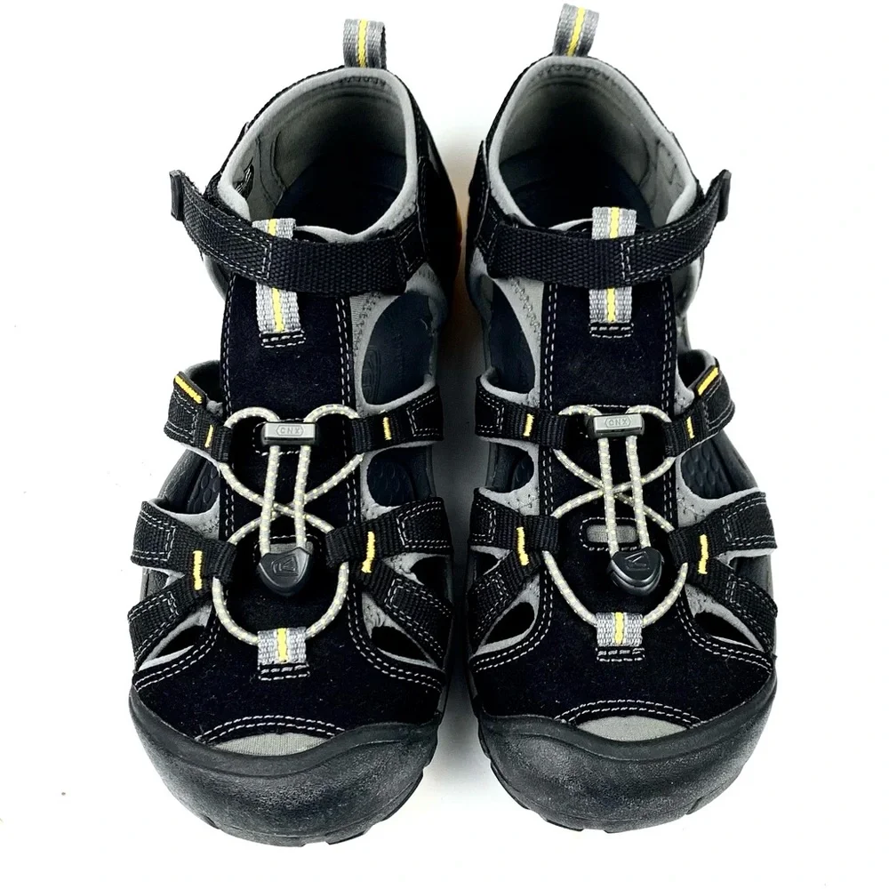 Keen Mens Seacamp2 Black Water Sandals Sz 7 (39)